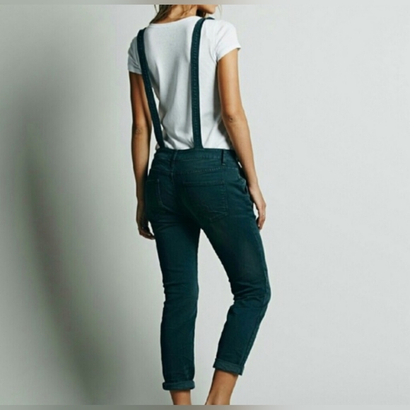 Free Peope Jeans Overall Jumpsuit. - Picture 2 of 9